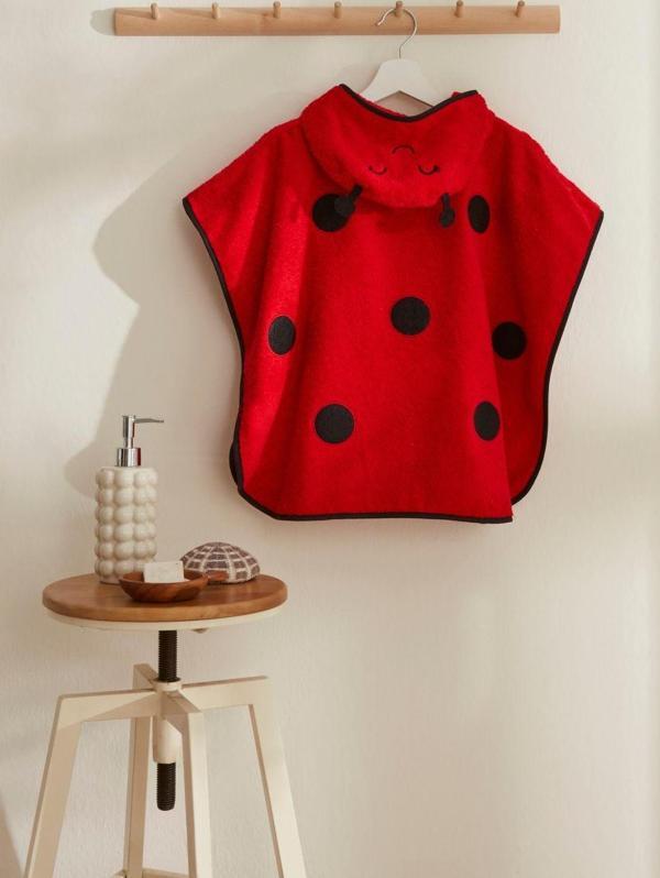 Karaca Home Ladybug %100 Pamuk Bebek Panço Kırmızı - Image 1
