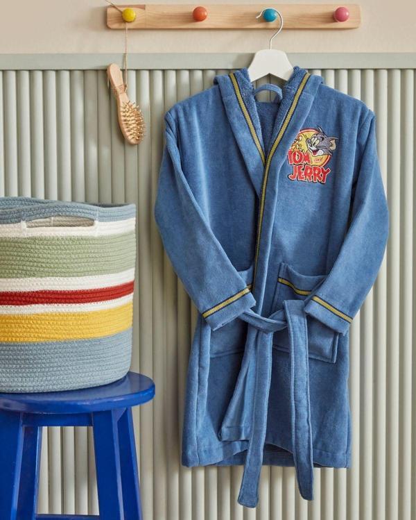 Karaca Home Tom Ve Jerry Kapüşonlu Bornoz 8/10 Yaş - Image 1
