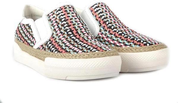 Ash Cali Renkli Deri Slip-On Kadın Ayakkabı - Image 1