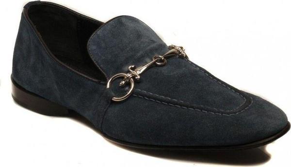 Cesare Paciotti 51341CA Siyah Deri Loafer Erkek Ayakkabı - Image 1
