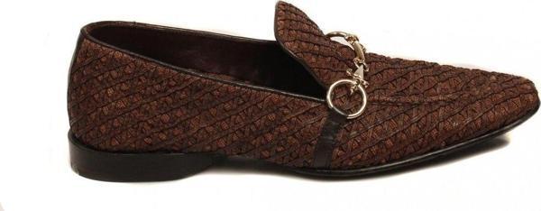 Cesare Paciotti 51341ITCV Kahve Ustü Kümaş İçi Deri Loafer Erkek Ayakkabı - Image 1