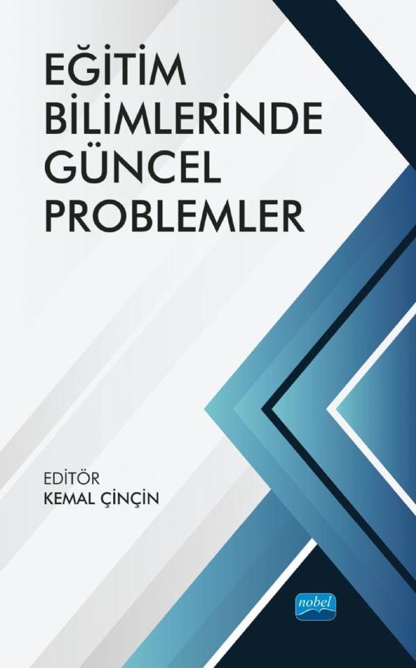 Eğitim Bilimlerinde Güncel Problemler - Nobel Akademik Yayıncılık - Image 1
