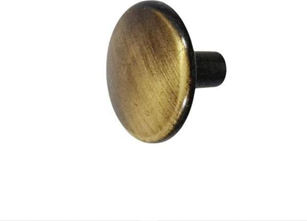 YUVARLAK PRİZMA DÜĞME Q35 A.SARI  ( 5 ADET ) - Image 1