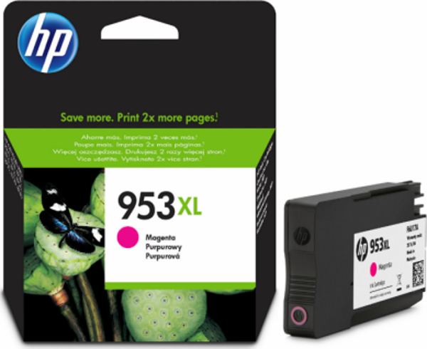 HP 953XL F6U17AE KIRMIZI ORJİNAL KARTUŞ OfficeJet 7740 / 8210 / 8710 / 8712 / 8725 - Image 1