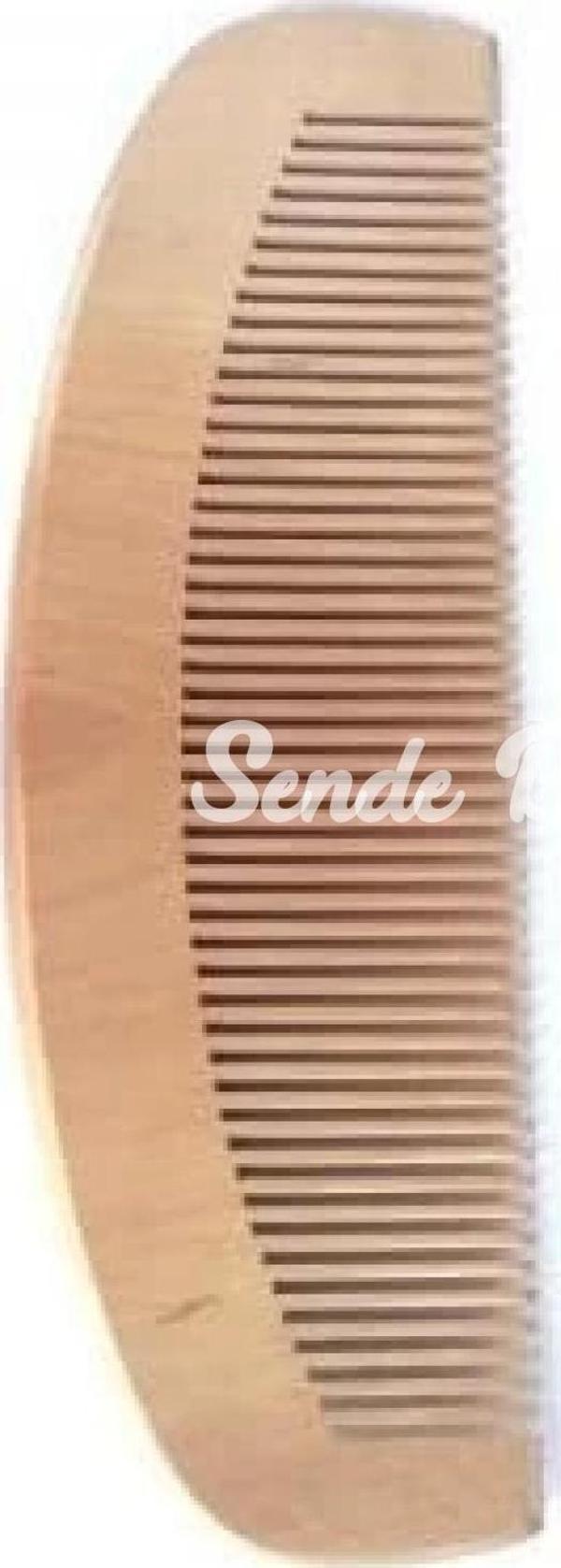Ahşap Tarak 12li Paket Dar Dişli Oval - Image 1