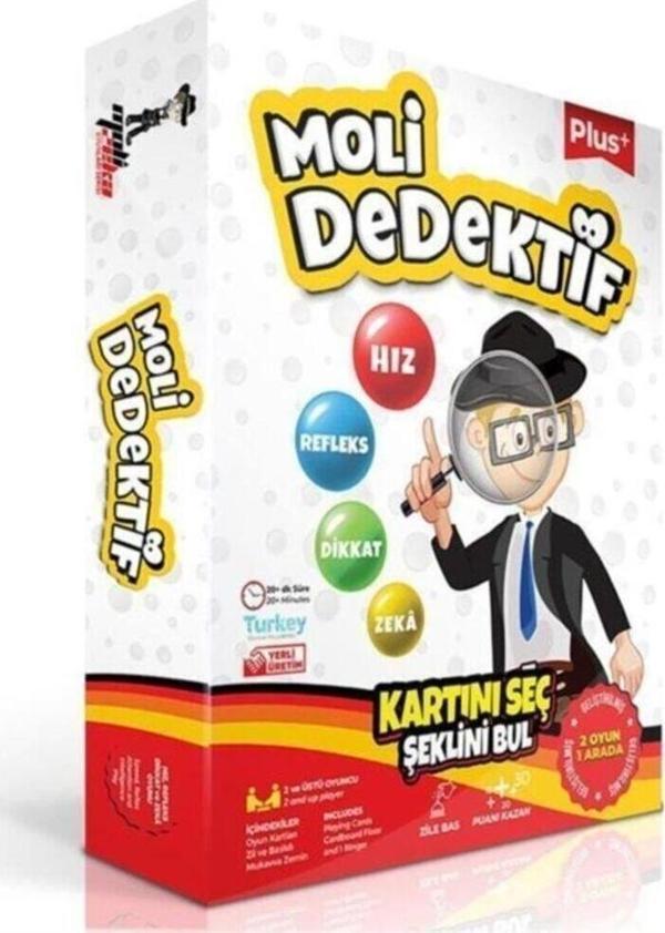 Moli Dedektif Plus 2 Oyun 1 Arada Çocuk Ve Genç Versiyonlu - Image 1