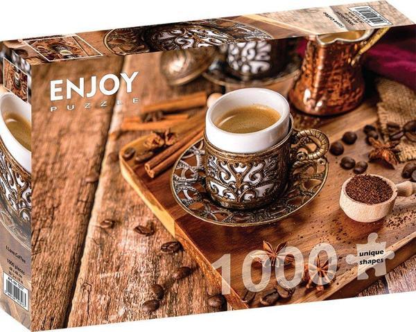 Enjoy 1000 Parça Kahve Tutkunu Puzzle - Image 1