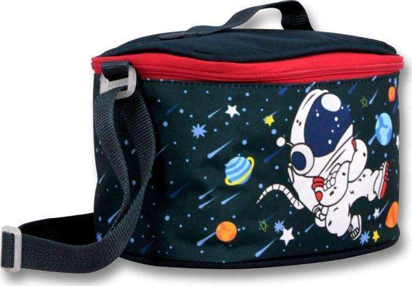 Cennec Termal Lacivert-Kırmızı Astronot Beslenme Çantası - Erkek Çocuk - Image 1