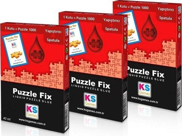 KS Games 3x1000 Parçalık Puzzle Yapıştırıcısı (Set) - Image 1