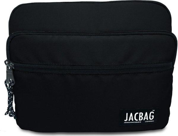 Jacbag Siyah Üç Bölmeli Tablet ve Telefon Çantası/Kılıfı - Kadın/Erkek - Image 1