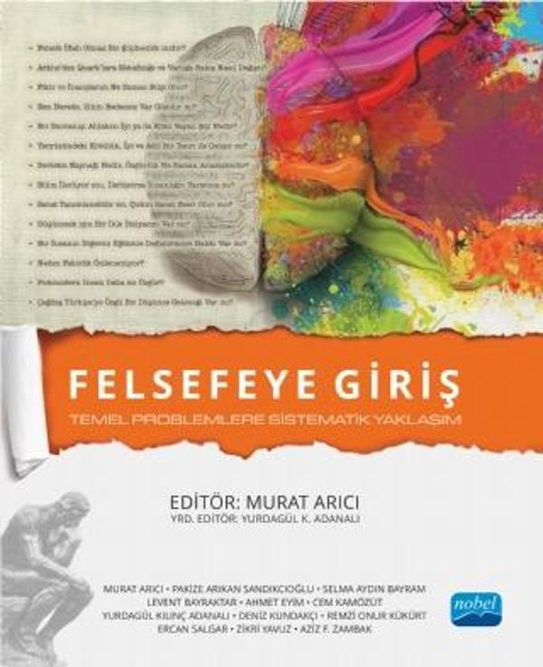 FELSEFEYE GİRİŞ - Temel Problemlere Sistematik Yaklaşım - Nobel Akademik Yayıncılık - Image 1