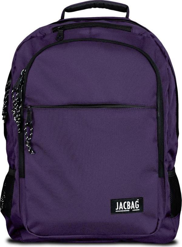 Jacbag Student Üç Bölmeli Mor Çocuk Genç Yetişkin Sırt Çantası - Okul, Günlük Seyahat - Image 1