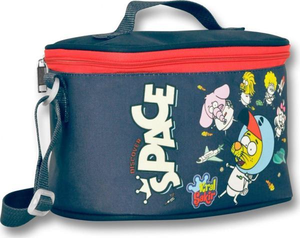 Ümit Çanta Kral Şakir Erkek Çocuk Space Isı Yalıtımlı Beslenme Çantası - Lacivert - Image 1