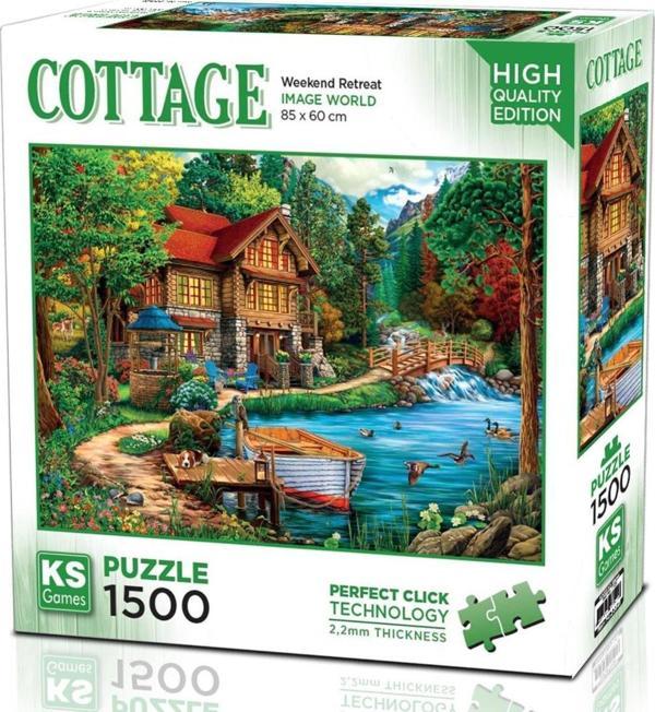 Ks Games 1500 Parça Weekend Retreat Puzzle - Image 1