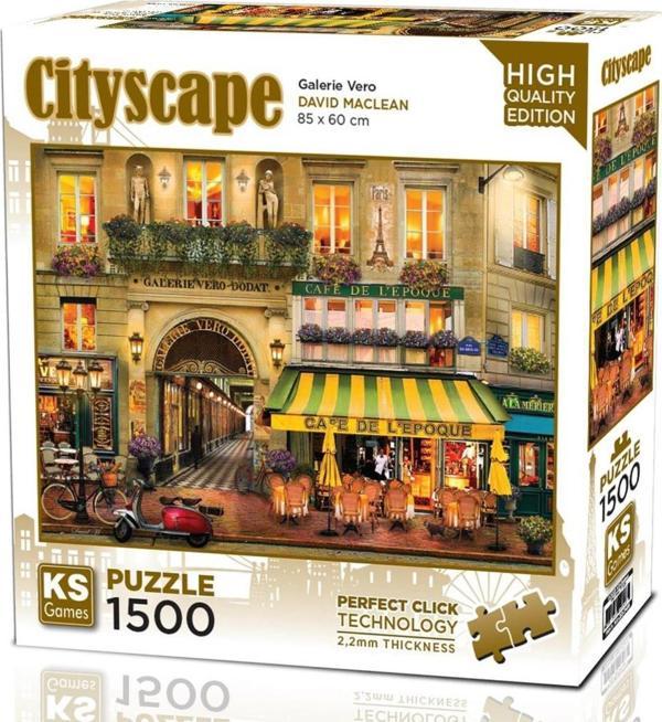 Ks Games 1500 Parça Galeri Vero Puzzle - David Maclean - Image 1