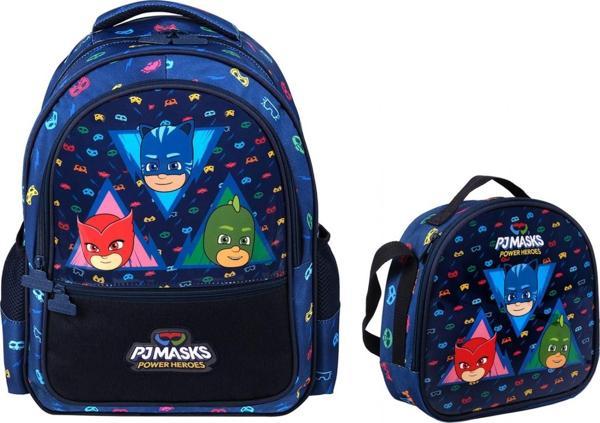 Me Çanta PJ Masks Heroes Lacivert Erkek Çocuk Okul Sırt Çantası ve Beslenme Çantası - Image 1
