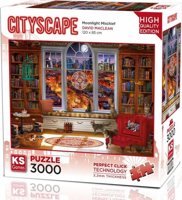 KS Games 3000 Parça Ay Işığında Puzzle - Image 1