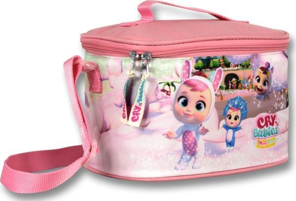 Ümit Çanta Cry Babies Tavşan Kulaklar Pembe Isı Yalıtımlı Beslenme Çantası - Kız Çocuk - Image 1