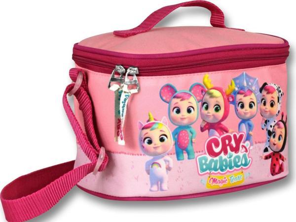 Ümit Çanta Cry Babies Fantasy Bordo-Pembe Kız Çocuk Isı Yalıtımlı Beslenme Çantası - Image 1