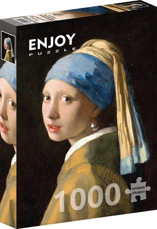 Enjoy 1000 Parçalık Puzzle İnci Küpeli Kız Puzzle - Johannes Vermeer - Image 1