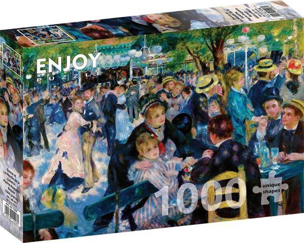 Enjoy 1000 Parçalık Dance at Le Moulin de la Galette Puzzle - Auguste Renoir - Image 1