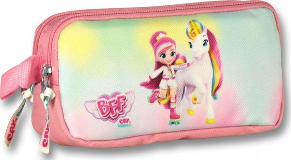 Ümit Çanta Cry Babies Gökkuşağı Kalem Çantası - Pembe-Yeşil - Kız Çocuk - Image 1