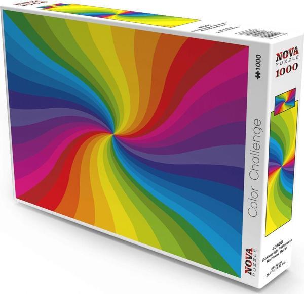 Nova Puzzle 1000 Parçalık Gökkuşağı Patlaması Puzzle - Image 1