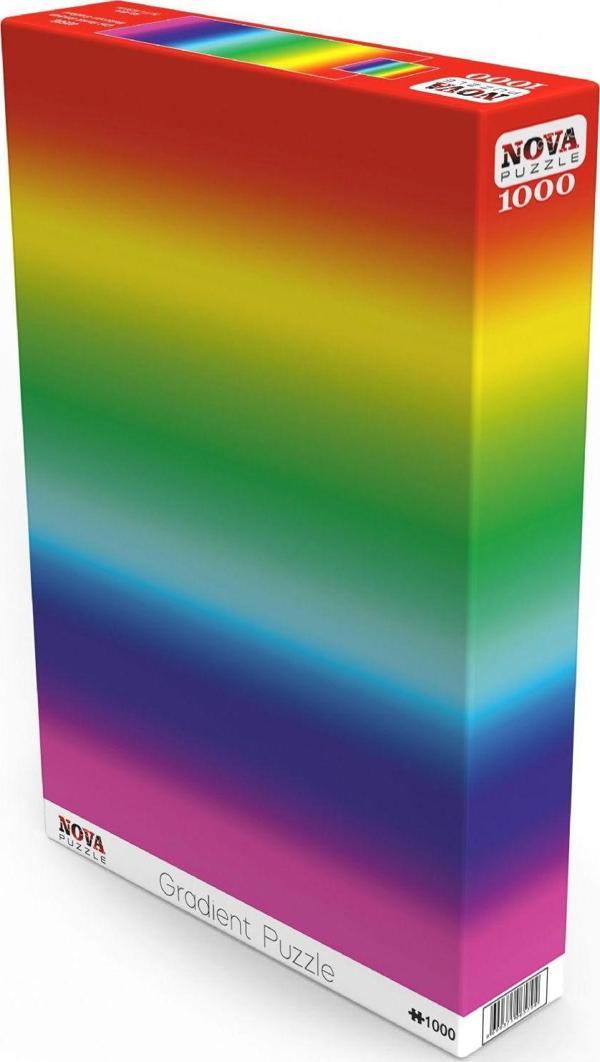 Nova Puzzle 1000 Parça Çok Renkli Gradyan Puzzle - Image 1