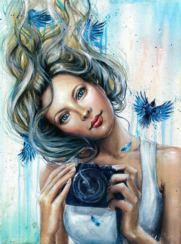 Nova 1000 Parça Fotoğraf Çeken Kız Puzzle - Tanya Shatseva - Image 1