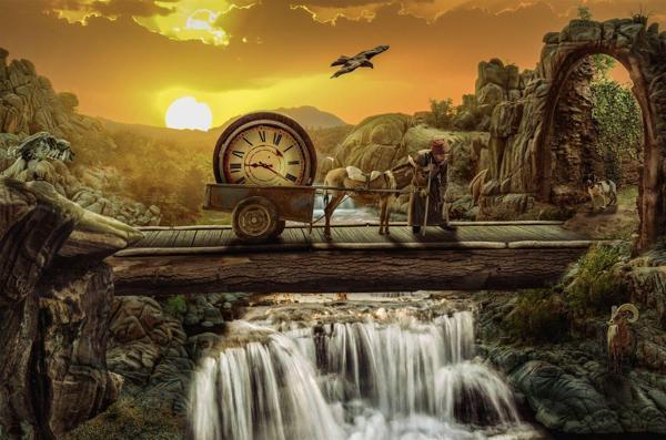 Nova 1000 Parça Akıp Giden Zaman Puzzle - Dmitriy Sladkov - Image 1
