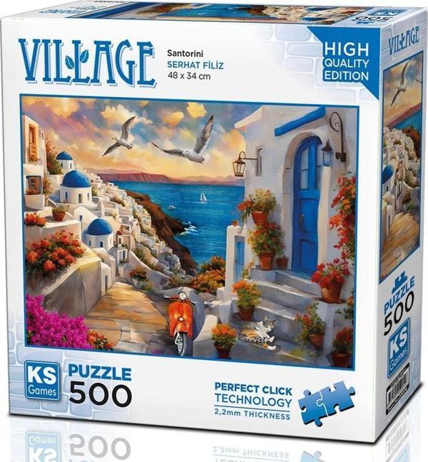 Ks Games 500 Parça Santorini Puzzle - Serhat Filiz - Image 1