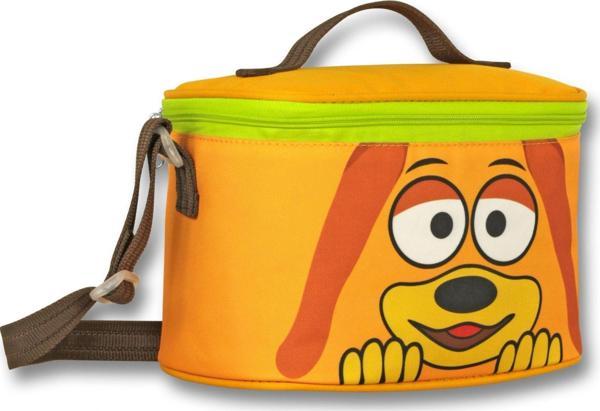 Ümit Çanta Cennec Sevimli Köpek Yeşil Sarı Isı Yalıtımlı Erkek Çocuk Okul Beslenme Çantası - Image 1