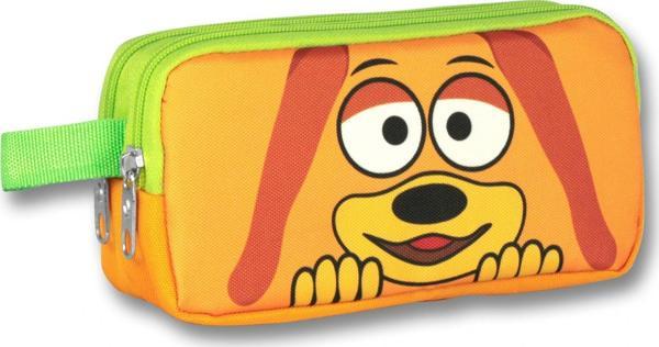 Ümit Çanta Cennec Sevimli Köpek Kalem Çantası - Sarı-Yeşil - Erkek Çocuk - Image 1