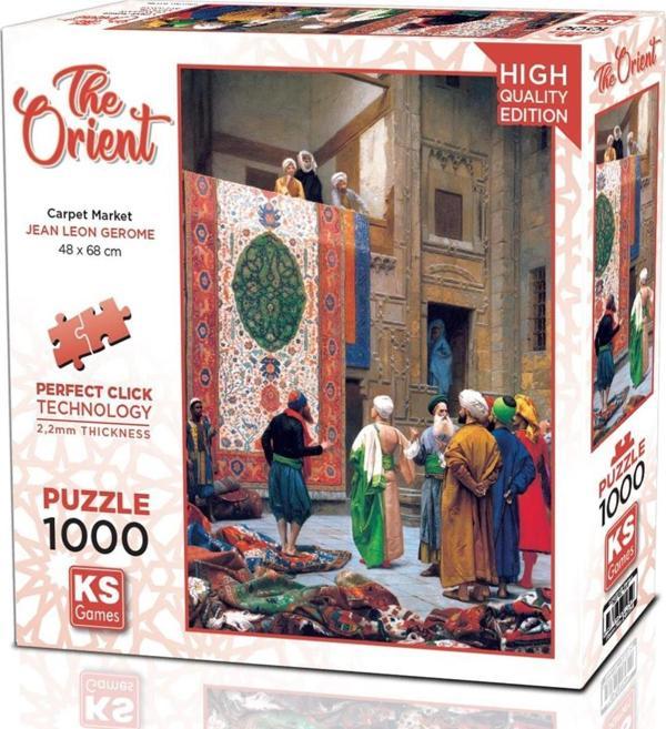Ks Games 1000 Parça Halı Tüccarı (Jean Leon Gerome) Puzzle - Image 1