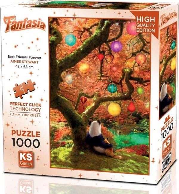 Ks Games 1000 Parça Best Friends Forever Puzzle - Aimee Stewart - Image 1