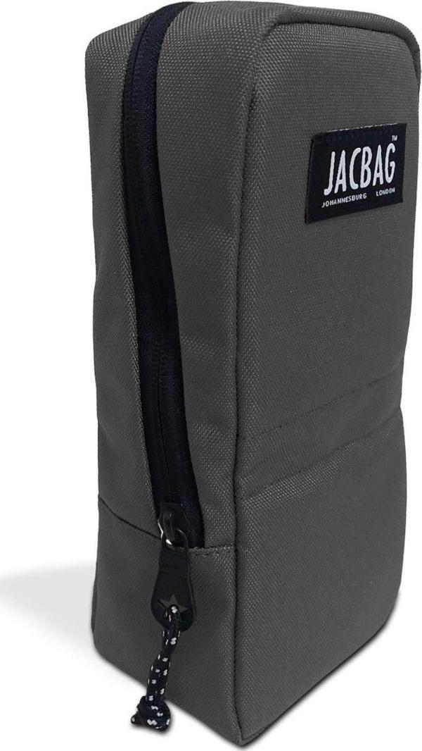 Jacbag Gri Erkek Masaüstü Büyük Kalemlik/Kalem Çantası - Image 1
