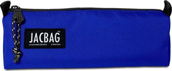 Jacbag Saks Mavi Erkek Çocuk Tek Bölmeli Üçgen Okul ve Ofis Kalem Kutusu - Image 1