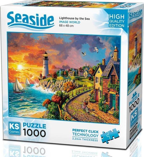 Ks Games 1000 Parça Deniz Feneri Puzzle - Image 1