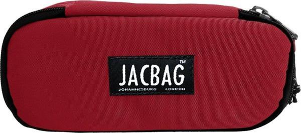 Jacbag Kırmızı Kadın/Kız Çocuk Oval XL Organizer Kalem Kutusu Kalemlik - Image 1