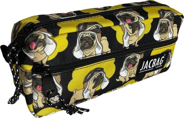 Jacbag Çift Fermuarlı Pilot Köpek Erkek Çocuk Kalem Kutusu - Image 1