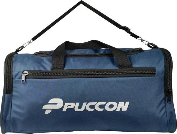 Puccon Erkek Lacivert Tatil Seyahat Spor Çantası - El ve Omuz Askılı Çanta - Image 1