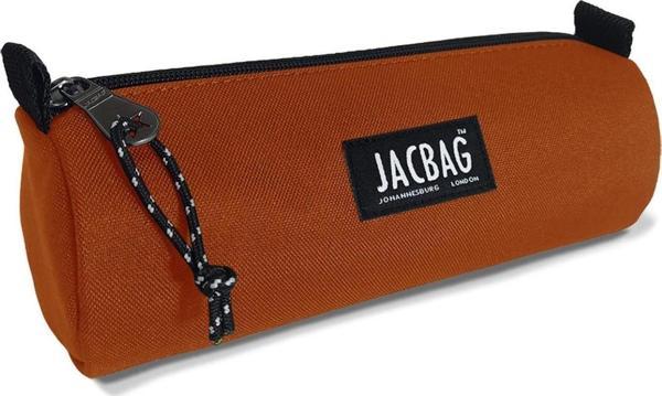 Jacbag Kiremit Turuncu Kız Çocuk Tek Gözlü Silindir Kalemlik - Kalem Kutusu - Image 1