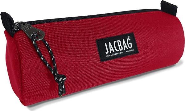 Jacbag Kırmızı Kız Çocuk Tek Gözlü Silindir Kalemlik - Kalem Kutusu - Image 1