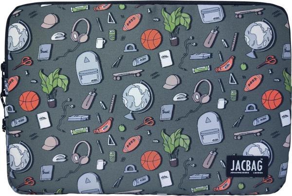 Jacbag College Gri A4 Evrak Notebook ve Tablet Taşıma Çantası/Kılıfı - Image 1