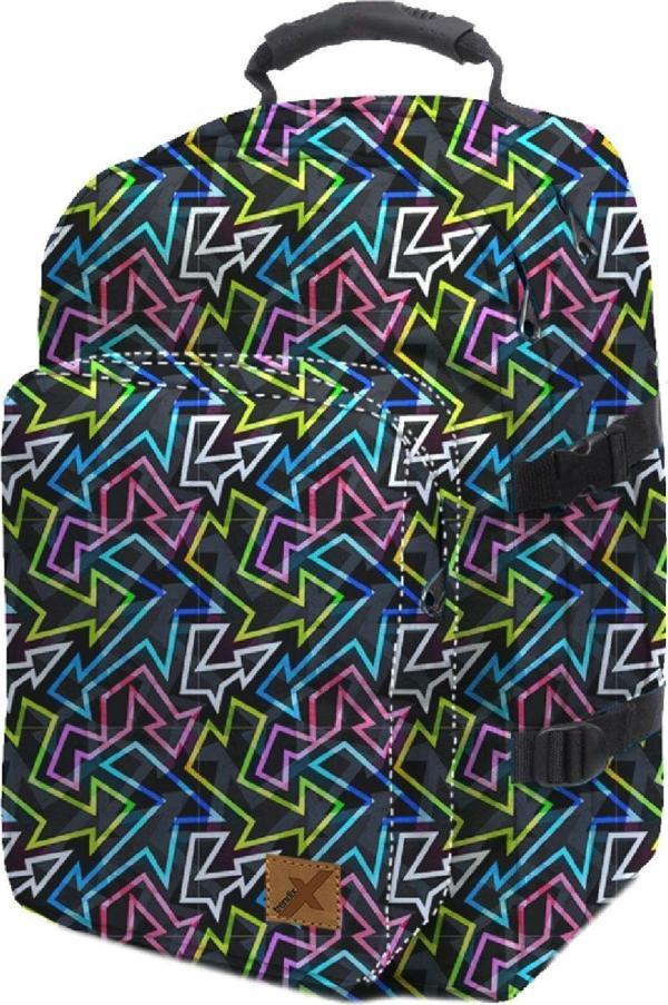 Trendix City Üç Bölmeli Arrow Notebook - Sırt Çantası - Image 1