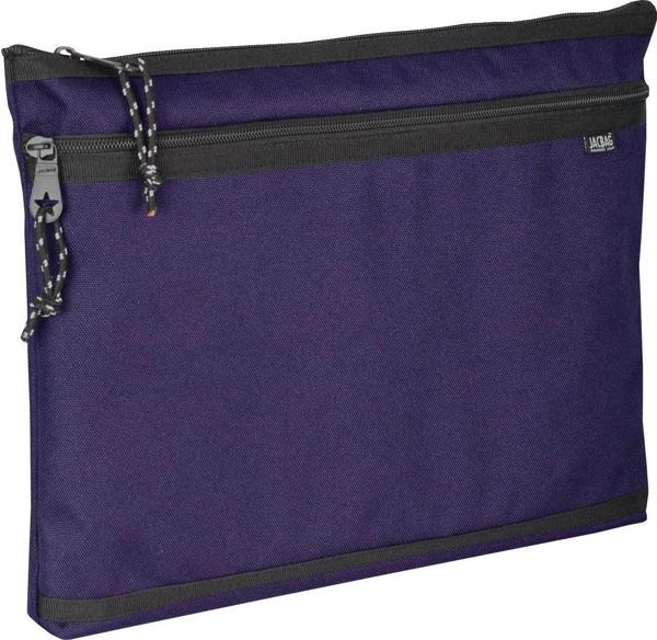 Jacbag Mor Kadın A4 Zip Folder İki Bölmeli Dosya ve Evrak Çantası - Image 1