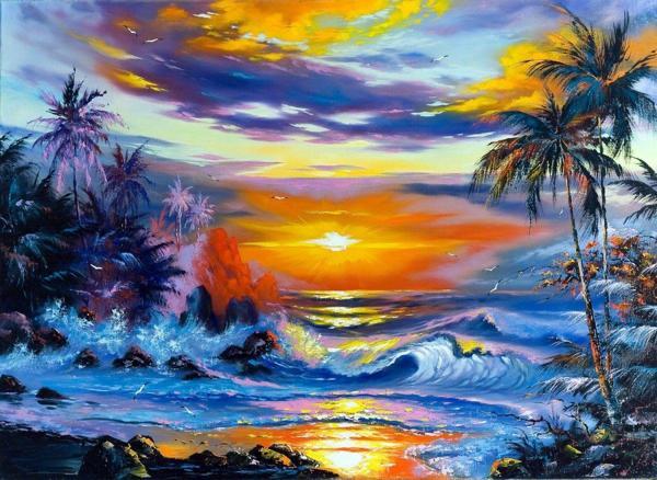 Nova Puzzle Güneş Batarken 1000 Parça Puzzle - Ihar Balaikin - Image 1