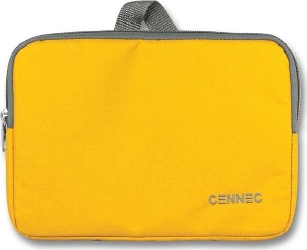 Cennec Yatay Kadın Hardal Tablet Çantası (Maksimum 10,9 inç Tabletler İçin Uygun) - Image 1