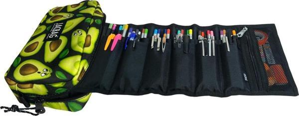 Jacbag Avokado Yeşil Organizer Roll Up Düzenleyici Kalem Kutusu/Kalemlik - Image 1