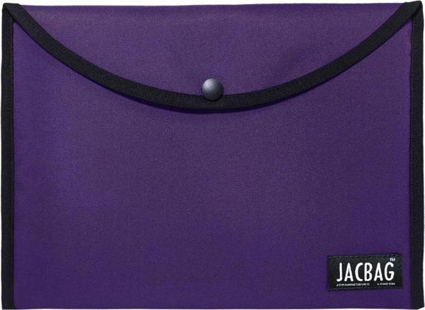 Jacbag Mor Kadın A4 Çıtçıtlı Dosya Defter Tablet ve Evrak Çantası - Image 1